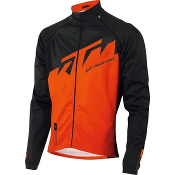 Cyklistická bunda Bunda KTM FACTORY CHARACTER I JACKET +/- ARMS, BLACK/ORANGE XL