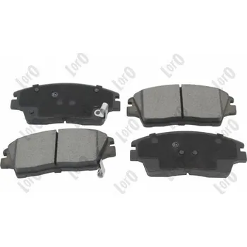 Brzdová destička Sada brzdových destiček, kotoučová brzda ABAKUS 231-01-302