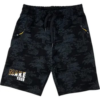 Pánské kraťasy Egret Pánské teplákové kraťasy MAKE Barva: Černá, Velikost: M