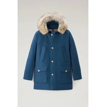 Dámská větrovka BUNDA WOOLRICH ARCTIC DETACHABLE FUR PARKA BLUE LOBSTER