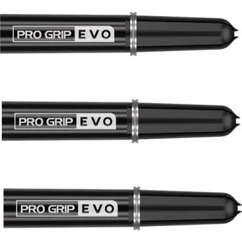 Top na násadky Target Pro Grip Evo AL, černé, 9 ks