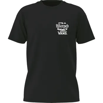 Pánské tričko Tričko z Vans - Warped World - Muži - černá