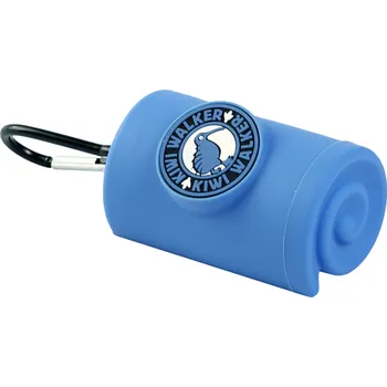 sáček na exkrement Pouzdro na sáčky modrý (bez sáčků) Kiwi Walker