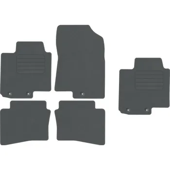 autokoberec Kobercové rohožky Edecor velurové 5 ks