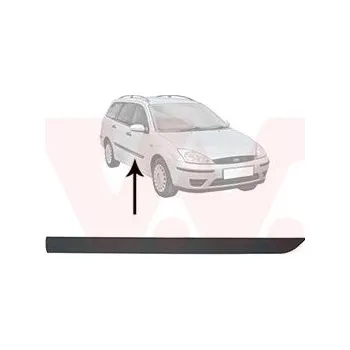 Lišta karosérie Ozdobná / ochranná lišta, dveře VAN WEZEL 1858424