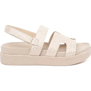 Dámské sandále Stylové dámské hnědé sandály platforma 41