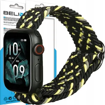 Řemínek na hodinky Řemínek Beline pro Apple Watch 70mm černý