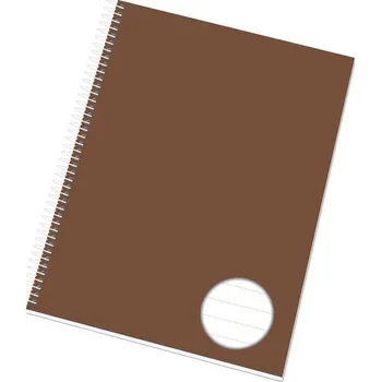 Spirálový blok s výsekem A5 tečka 50l.