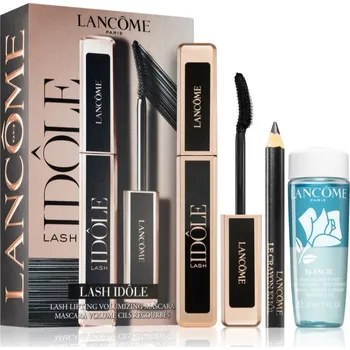 Odličovač Lancôme Lash Idôle Lancôme Lash Idôle objemová řasenka 8 ml + Lancôme Le Crayon Khôl tužka na oči + Lancôme Bi-Facil odličovač očí pro všechny typy pleti včetně citlivé 30 ml