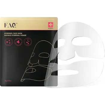 Pleťová maska brands - FAQ Swiss Glass Skin Collagen Face Mask with Multi-Peptides, Edelweiss Stem Cells & Collagen Masky proti vráskám unisex