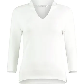 Kustom Kit Dámské tričko s 3/4 rukávem KK785 White XL/XXL (16-18)