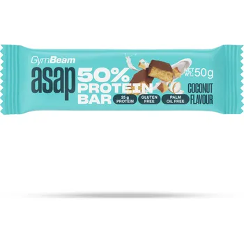 GymBeam 50% Protein Bar 50 g kokos