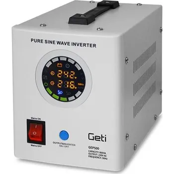 Záložní zdroj Zdroj záložní GETI GEP500 sinus 500W (800VA)