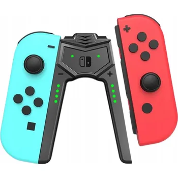 Herní konzole NABÍJECÍ GRIP PRO NINTENDO SWITCH OLED + NABÍJEČKA JOY-CON PAD