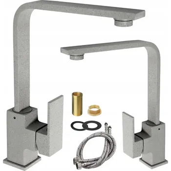 Vodovodní baterie Stojánková kuchyňská baterie Terra Home CARO šedá