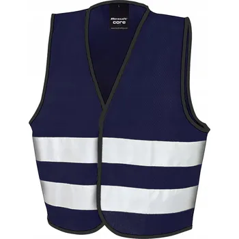 Reflexní vesta Result R200J, tmavě modrá, 121-140 cm