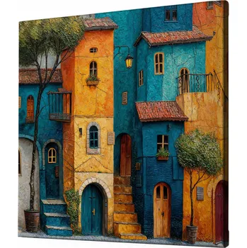 Obraz Obraz na plátně - Colorido y delgado FeelHappy.cz Velikost obrazu (šířka x výška): 40 x 40 cm