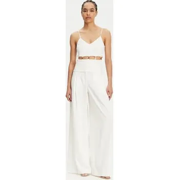 Patrizia Pepe Top 2C1635 A411 Bílá Regular Fit 42