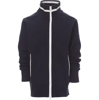 Chlapecká mikina Payperwear Dětská mikina Junior+ s kontrastním zipem Barva: modrá námořní - bílá, Velikost: 11-12 let