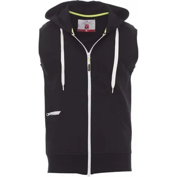 Pánská mikina Payperwear Pánská vesta Boxer+ s kapucí a stahovací šňůrkou Barva: Černá, Velikost: XXL