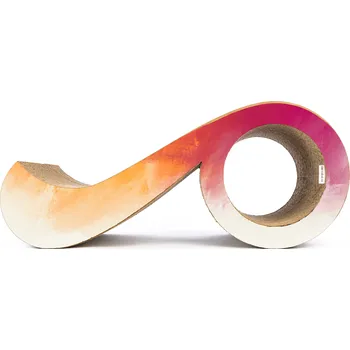 Ekomazlicek.cz Škrabadlo pro kočky CAVE Hloubka škrabadla: 30 cm, Motiv: Blurry