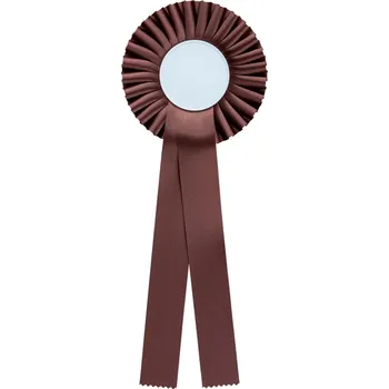 Kokarda jednořadá hnědá