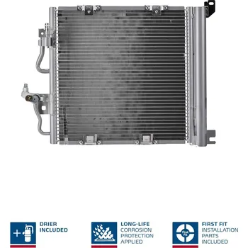 Výparník klimatizace Kondenzátor, klimatizace NISSENS 94768