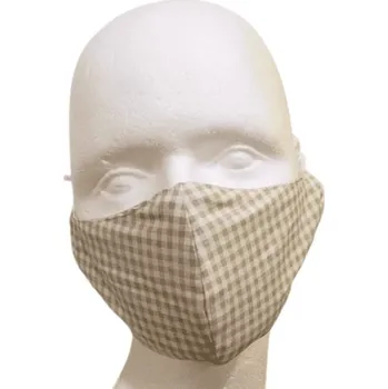 rouška Margitex látková rouška Kostička hnědá pro děti