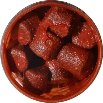 Pelety RS Fish - RED Halibutky v dipu - 200 ml / 12 mm