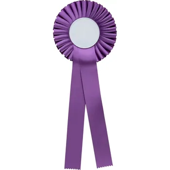 Kokarda jednořadá fialová