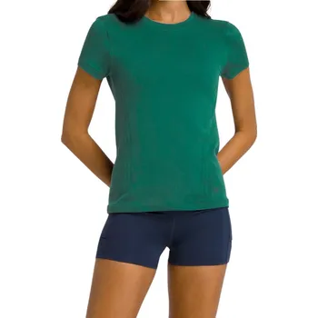 Dámské tričko Wilson W Pro Seamless Tee Field Green Oblečení dámské: S