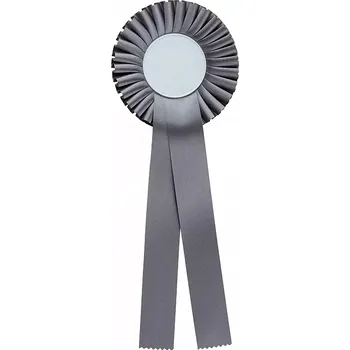 Kokarda jednořadá stříbrná