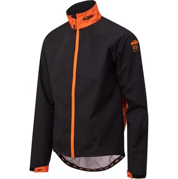 Cyklistická bunda Bunda KTM FACTORY TEAM JACKET HARDSHELL LONGSLEEVE, BLK/OR M
