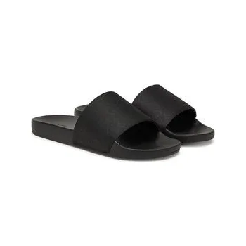 Pánské pantofle Nazouváky Calvin Klein Pool Slide Jaq Mono HM0HM01762 Černá 40