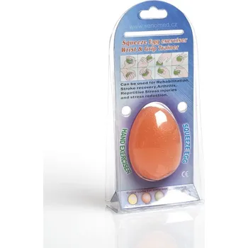 Posilovací gelové vajíčko - posilovač prstů Ostatní: žlutá