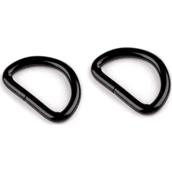 Polokroužek šíře 32 mm Balení: 10 ks, Varianta: 6 černý lak - 8596475581240