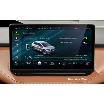 Nabíječka autobaterie Škoda Rychlé nabíjení 100 / 120 kW