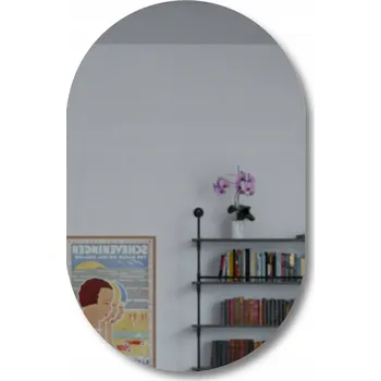 Zrcadlo Zrcadlo nástěnné stylové Oválné, Koupelnové, Ozdobné, Dekorativní 65x100 cm