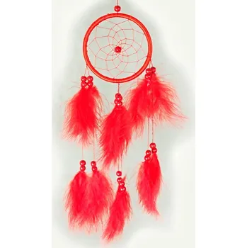 Lapač snů Lapač zlých snů 11/50 cm červený