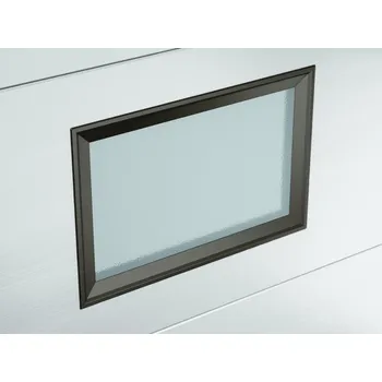 Dálkový ovladač vrat DoorHan Okénka do sekčních vrat 490x324 mm, černé