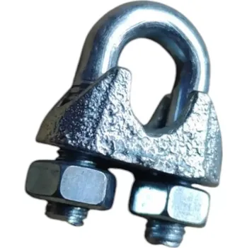 Lano Svorka lanová s třmenem 8mm, DIN 741, Zn.