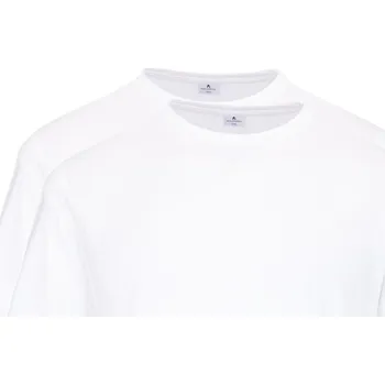 Pánské tričko Velké Velikosti - Ragman - Trička s kulatým výstřihem, dva kusy v balení - 3XL - Bílá