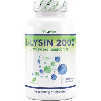 Aminokyselina Vit4ever L-Lysin 2000 - Lysin 365 tablet