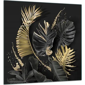 SKLENĚNÝ OCHRANNÝ PANEL DO KUCHYNĚ 60x65 LISTY LACOBEL 7v1