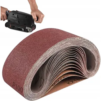 Brusný papír Brusný papír PRO PÁSOVÉ BRUSKY 75x457 P100 10 ks Nekonečný pás