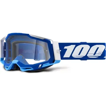 Motocyklové brýle Bike brýle 100% Racecraft 2 blue | clear 2025 - Odesíláme do 24 hodin