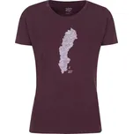 2117 of Sweden APELVIKEN dámské tričko Barva: dark plum, Velikost: XXL