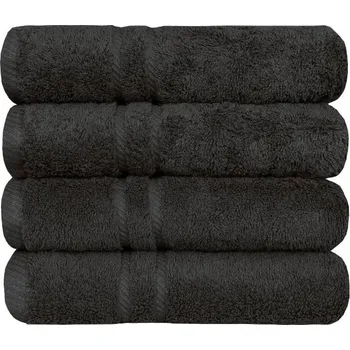 Bytový textil SCANquilt bavlněný ručník COTTONA tmavě šedá ručník 50 x 100 cm