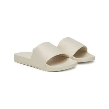 Dámské žabky Nazouváky Calvin Klein Pool Slide - Jacq HW0HW02420 Écru 40