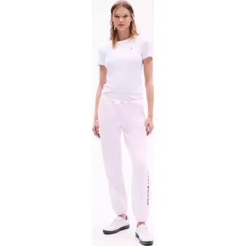 Tommy Hilfiger dámské tepláky Embroidered růžové XS